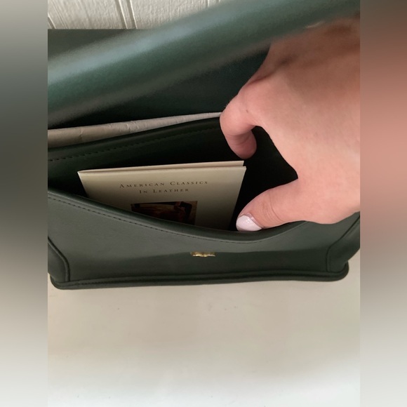 Vintage Coach Ritchie Crossbody Shoulder Bag 9937 (Green) BRAND NEW - Picture 5 of 16